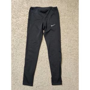 Nike Women legging pants sport hiking gym running dri-fit sz S 118
